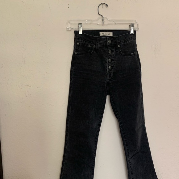 Madewell Cali Demi Boot High Rise Jeans - Picture 4 of 7